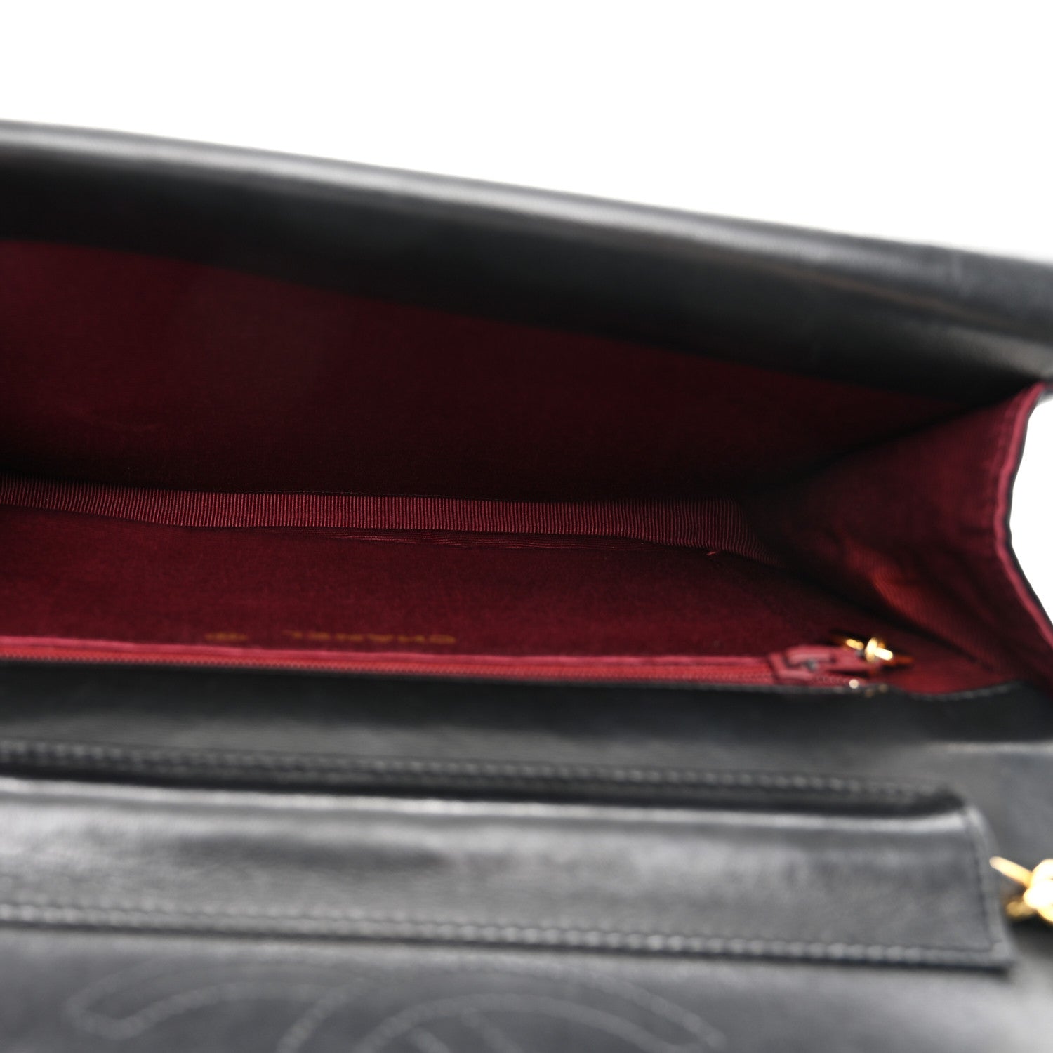 Chanel Lambskin Quilted Flap Bag Black 5 of 12