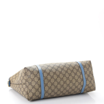 Gucci GG Plus Monogram Medium Joy Tote Light Blue 4 of 21