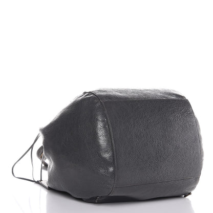 Balenciaga Agneau Classic Hardware Zip Traveler Backpack Gris Fossile 4 of 7