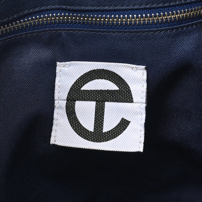 Telfar Vegan Leather Large Shopping Bag Navy 6 of 10