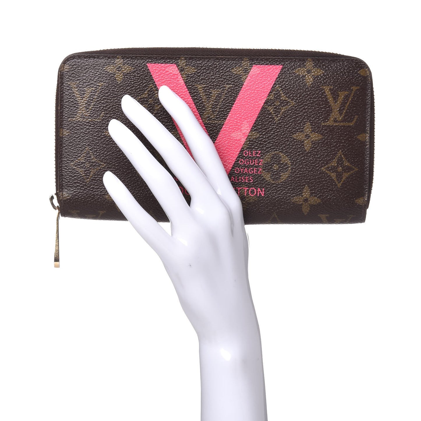 Monogram V Zippy Wallet Grenade
