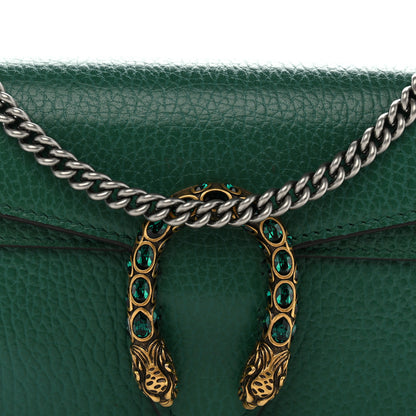 Gucci Calfskin Super Mini Dionysus Shoulder Bag Emerald 7 of 10