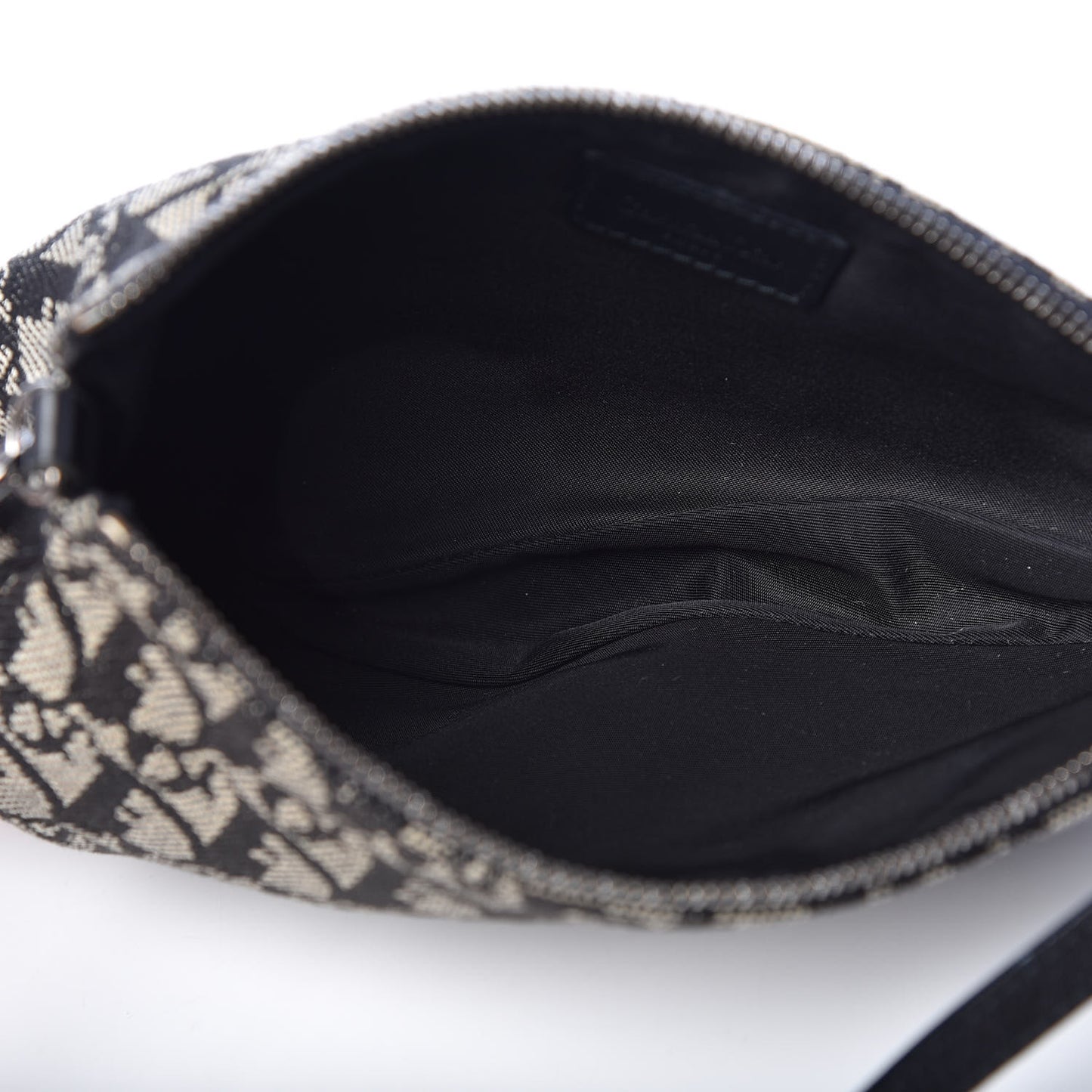 Monogram Mini Saddle Pochette Black