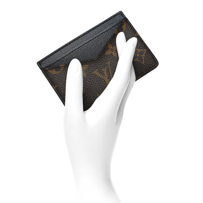Louis Vuitton Monogram Macassar Neo Porte-Cartes Card Holder 2 of 7