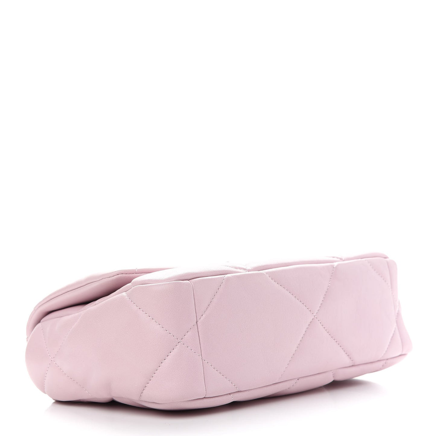 Lambskin Quilted Medium Chanel 19 Flap Light Pink