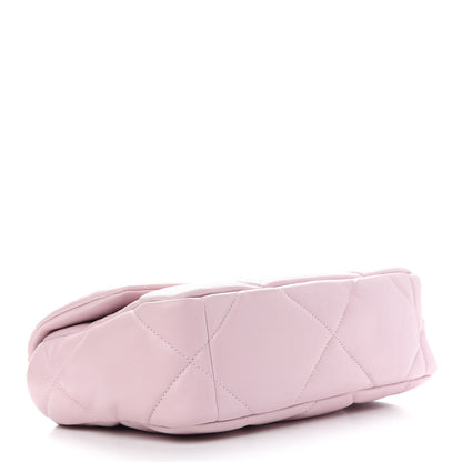 Chanel Lambskin Quilted Medium Chanel 19 Flap Light Pink 4 of 9