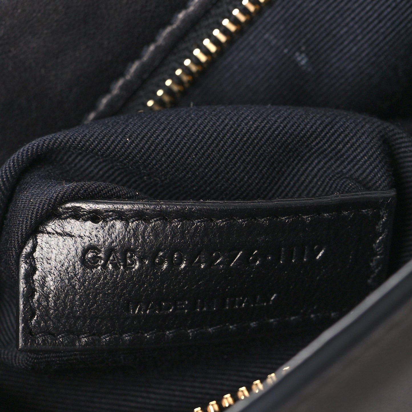 Lambskin Monogram Tassel Kate 99 Black