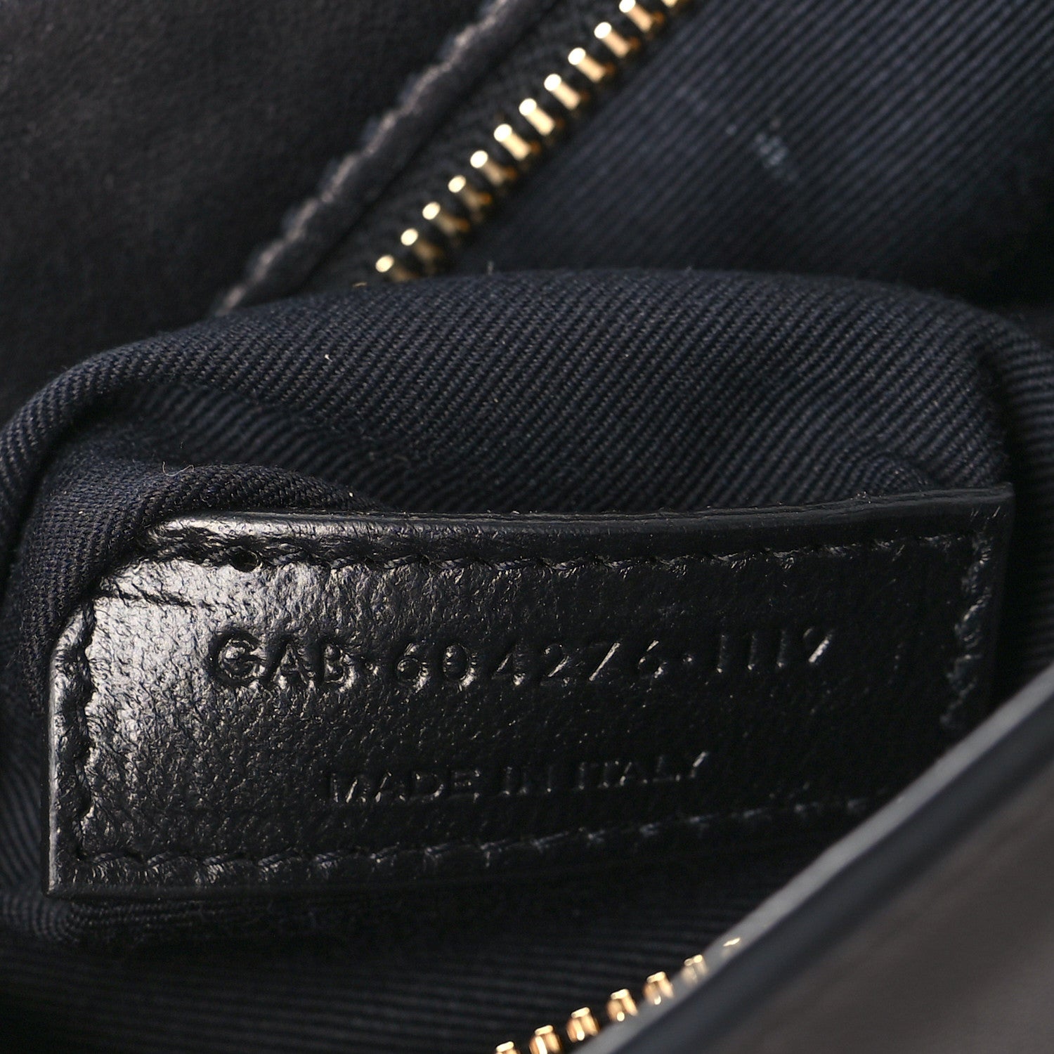 Saint Laurent Lambskin Monogram Tassel Kate 99 Black 8 of 10