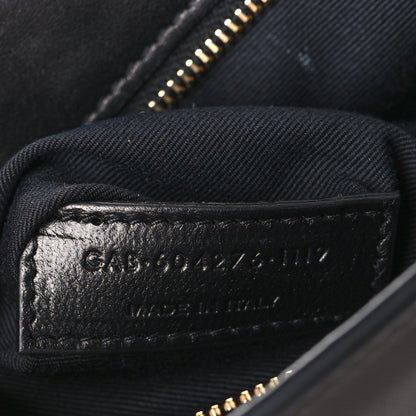 Saint Laurent Lambskin Monogram Tassel Kate 99 Black 8 of 10