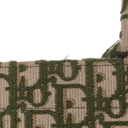 Christian Dior Oblique Large Book Tote Vert Multicolor 14 of 14