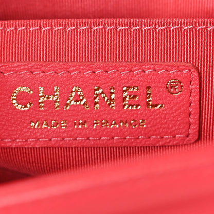 Chanel Caviar Quilted Small Boy Flap Pink 6 of 10