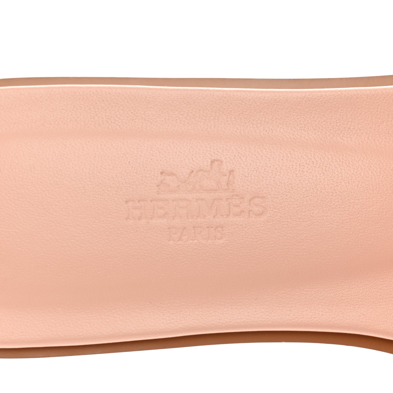 Hermes Epsom Oran Sandals 37 Rose Pale 7 of 9