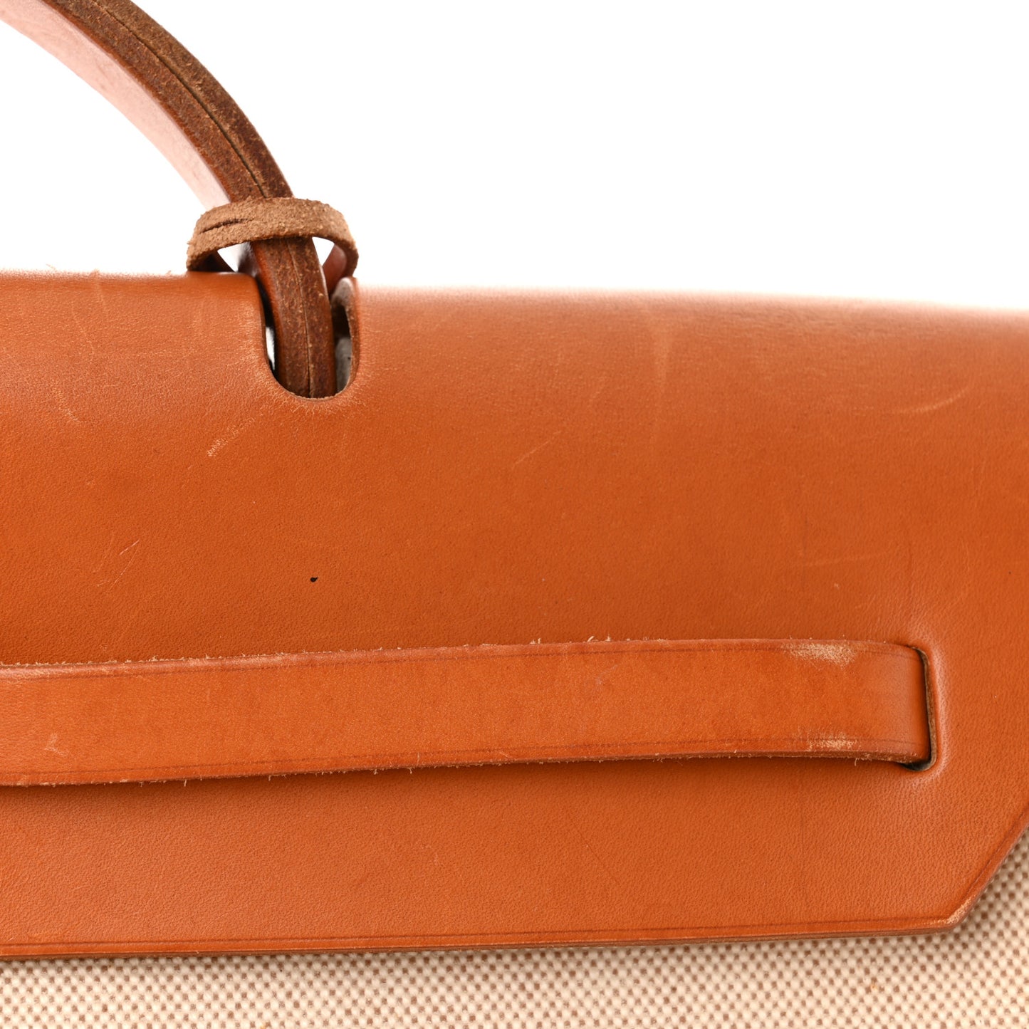 Toile Vache Calfskin Herbag 39 MM Natural