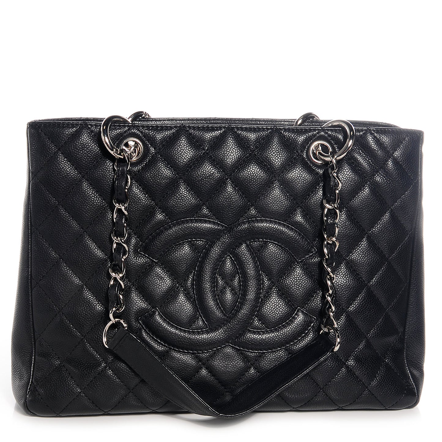 Caviar Grand Shopping Tote GST Black