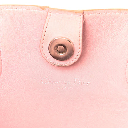 Christian Dior Calfskin Small Addict Shopping Tote Beige Pink 6 of 8