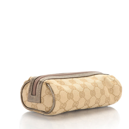 Gucci Monogram Small Balthus Cosmetic Case Pewter 3 of 7