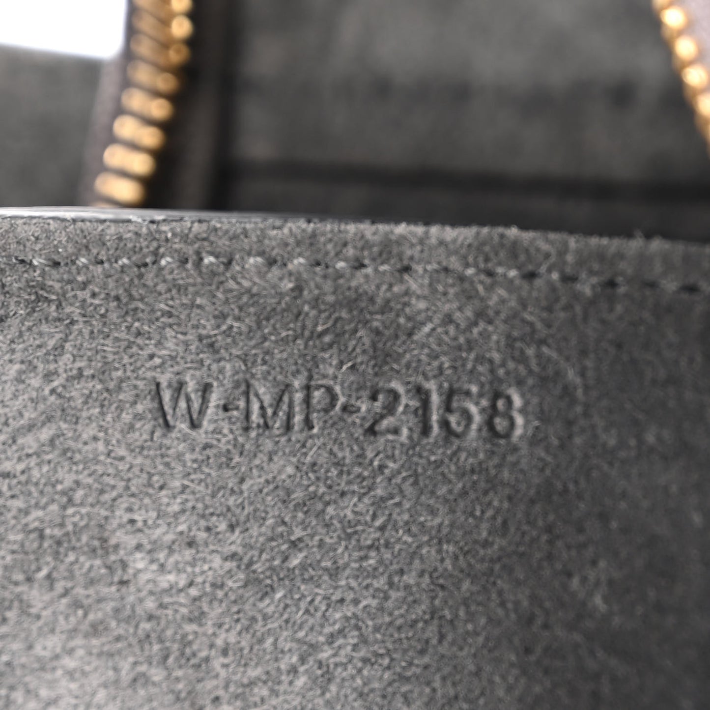 Grained Calfskin Micro Belt Bag Grey