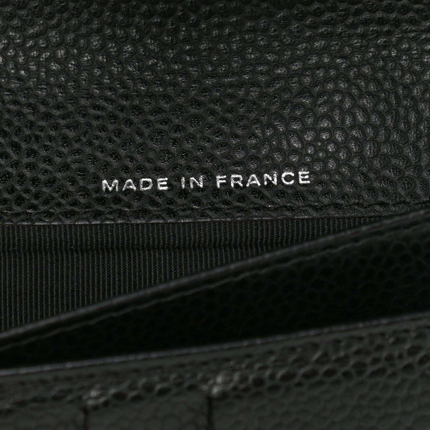 Chanel Caviar Quilted Large Flap Wallet Black 7 of 9