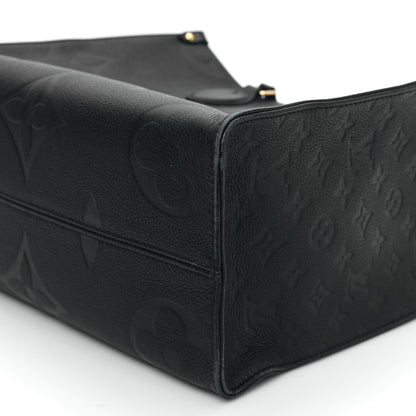 Louis Vuitton Empreinte Monogram Giant Onthego MM Black 9 of 15