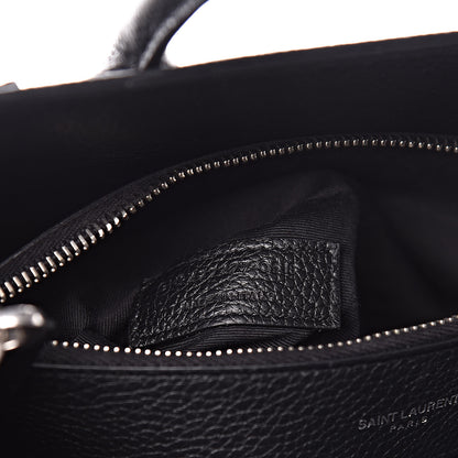Saint Laurent Grained Calfskin Baby Sac De Jour Souple Black 7 of 10