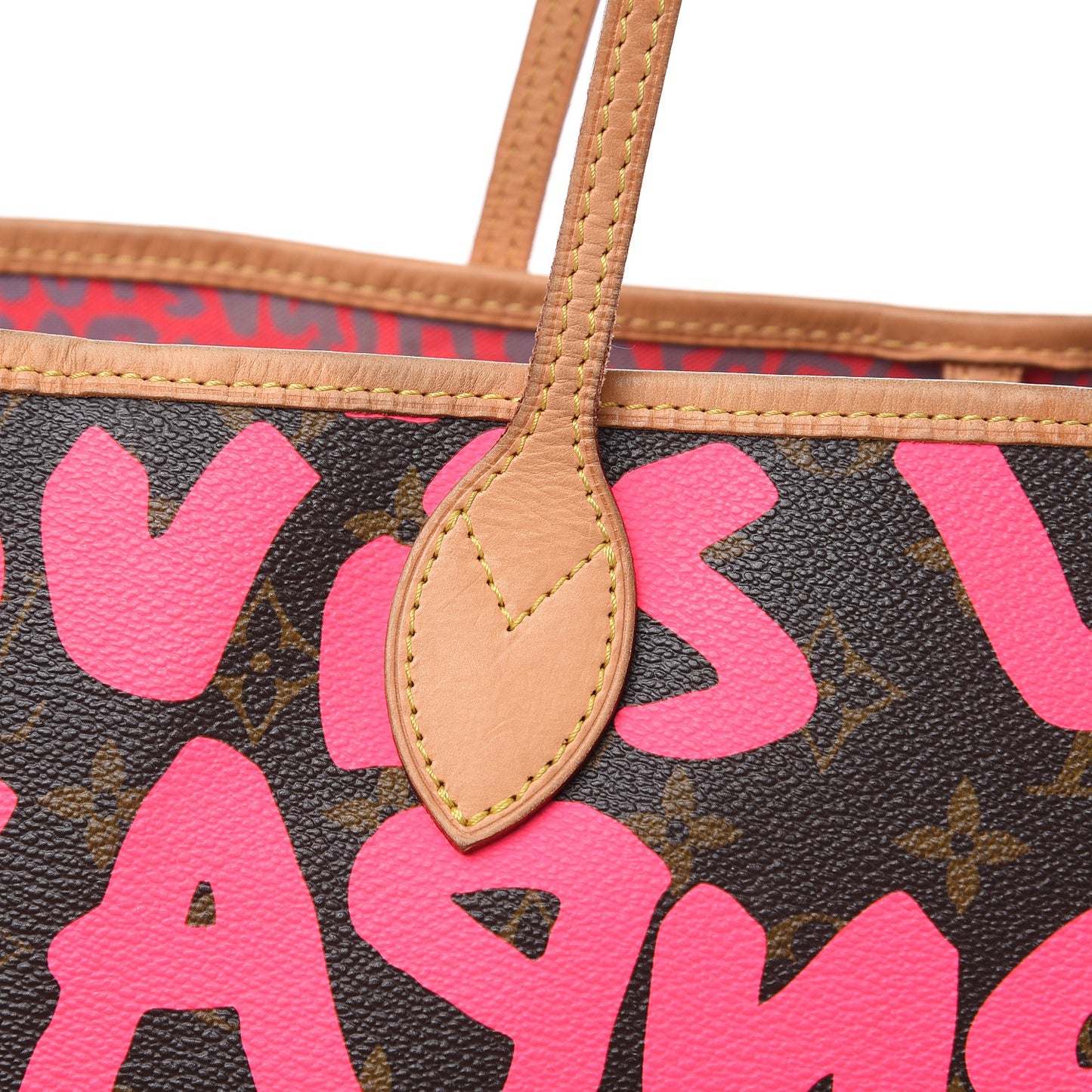 Monogram Graffiti Neverfull GM Fuchsia