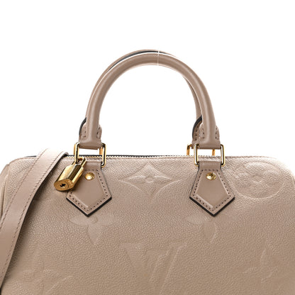 Louis Vuitton Empreinte Monogram Giant Speedy Bandouliere 25 Tourterelle 7 of 9