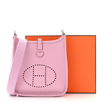 Hermes Taurillon Clemence Evelyne TPM Mauve Sylvestre 2 of 11