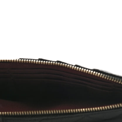 Chanel Caviar Quilted Classic Flat Wallet Pouch Black 5 of 7