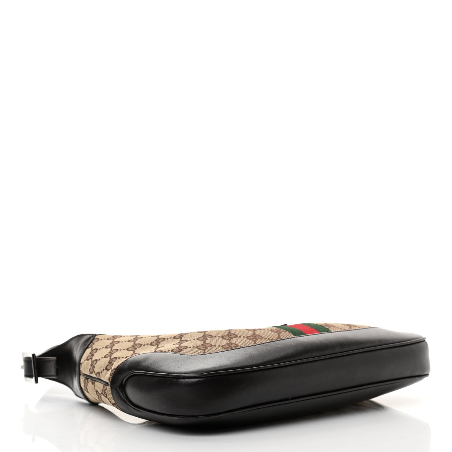Gucci Monogram Web Jackie O Hobo Dark Brown 4 of 16