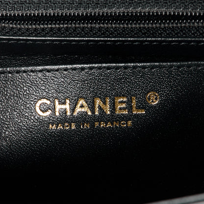 Chanel Lambskin Quilted Mini Coco Charms Rectangular Flap Black 6 of 11