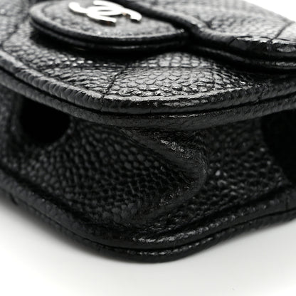 Chanel Caviar Quilted Airpods Pro Case Black 11 of 12