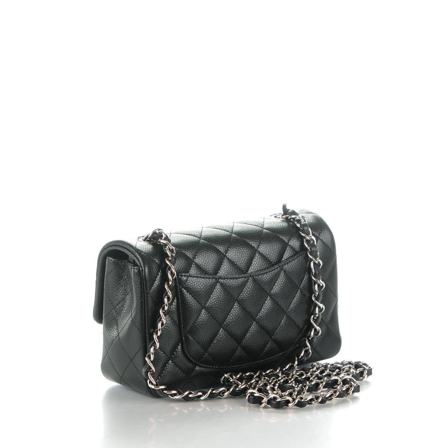 Chanel Caviar Quilted Mini Rectangular Flap Black 3 of 8