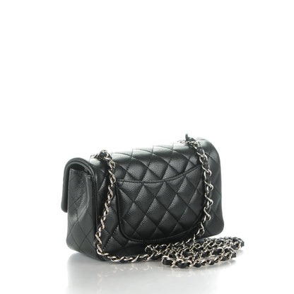 Chanel Caviar Quilted Mini Rectangular Flap Black 3 of 8