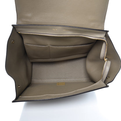 Celine Calfskin Suede Whipsnake Medium Trapeze Taupe 6 of 18