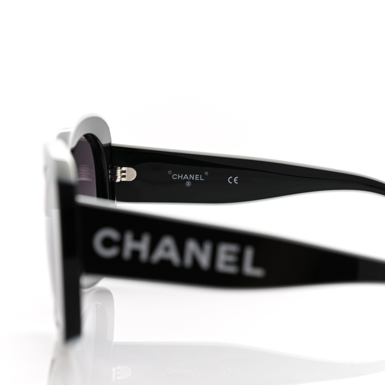 Chanel Acetate Sunglasses 71414A Black 7 of 8