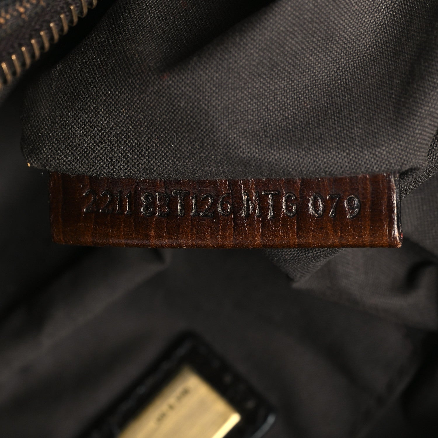 Fendi Zucca Small Camera B Shoulder Bag Tobacco 7 of 11