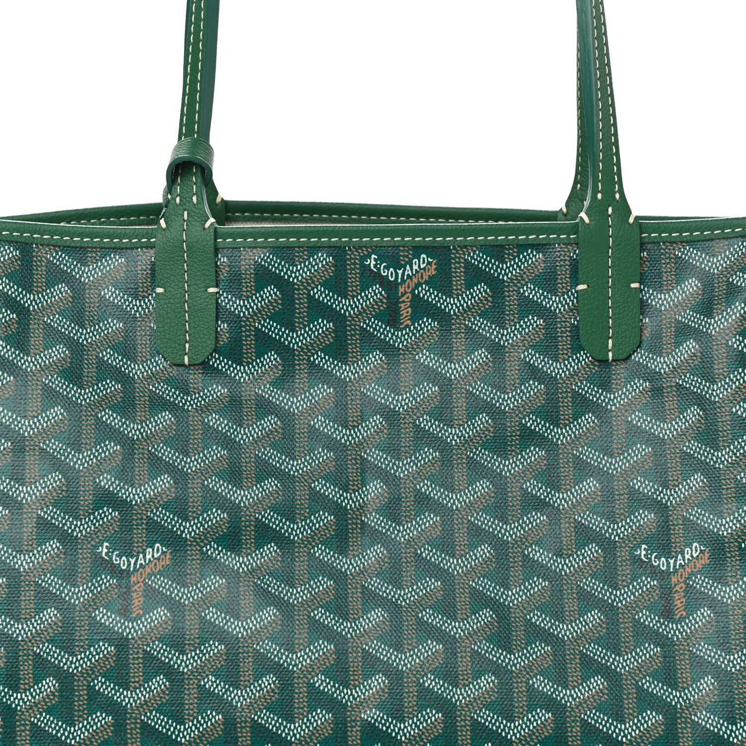Goyard Goyardine Saint Louis PM Green 9 of 11