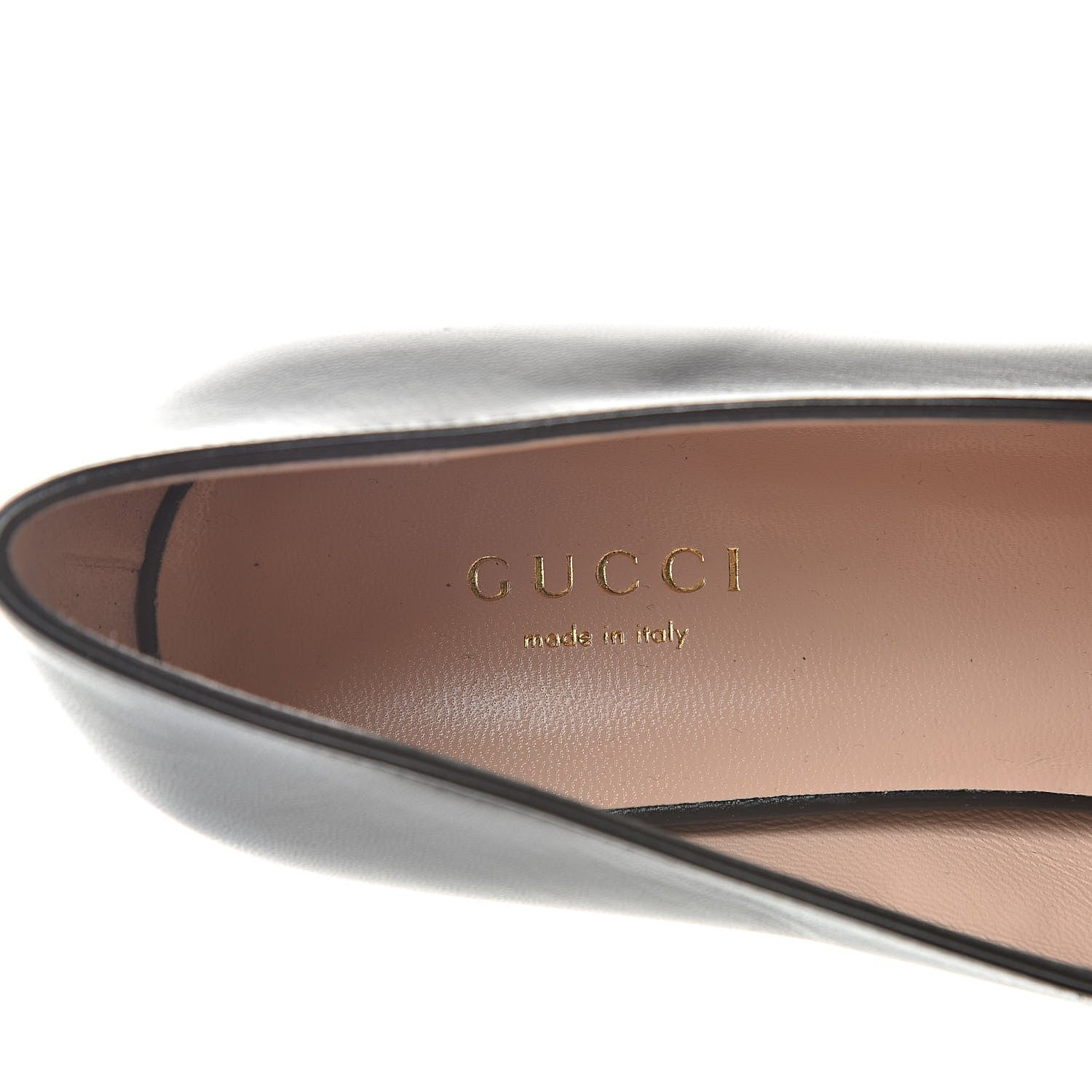 Gucci Malaga Kid Womens GG Marmont Loafers 37 Black 7 of 8