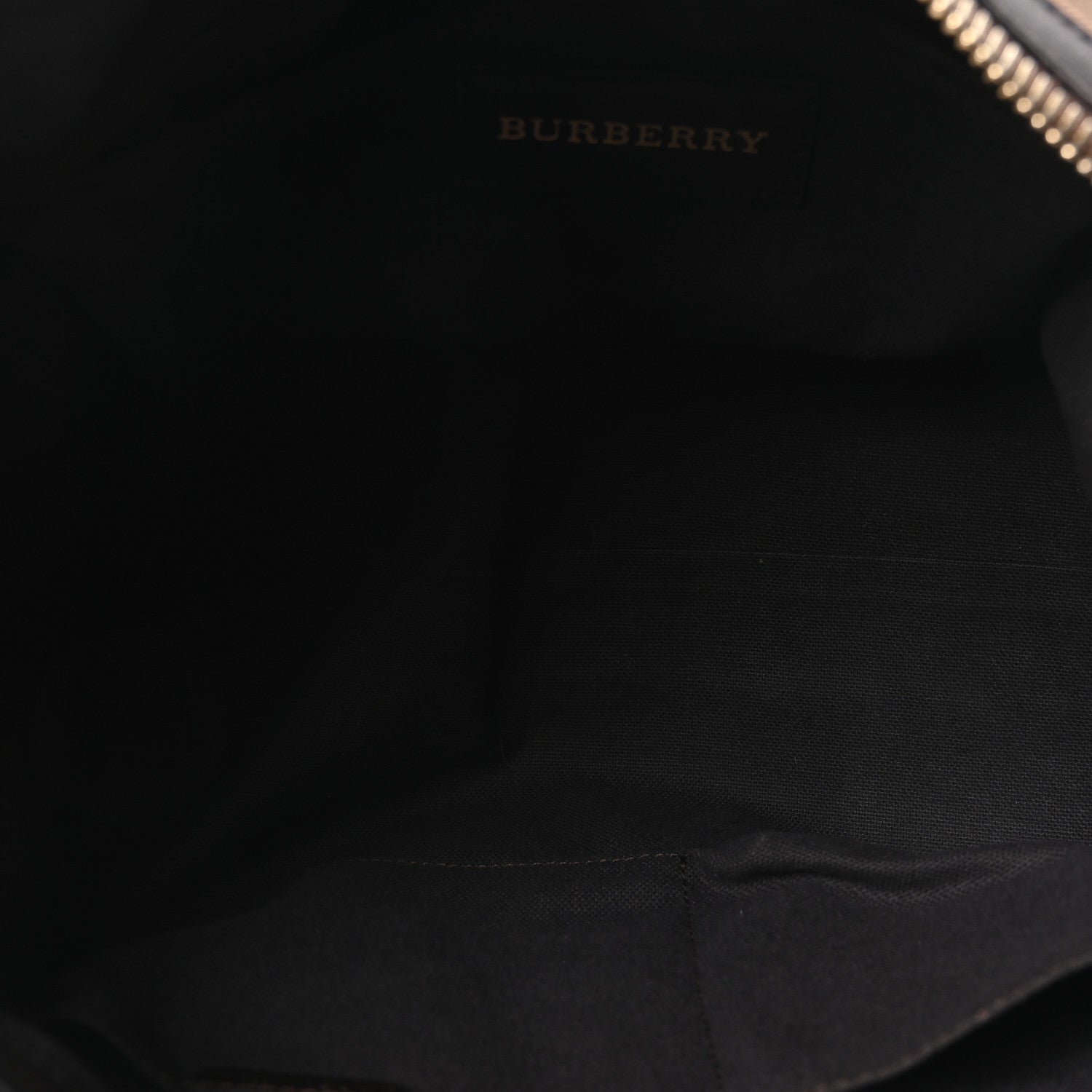 Burberry Haymarket Check Small Gladstone Chocolate 4 of 9