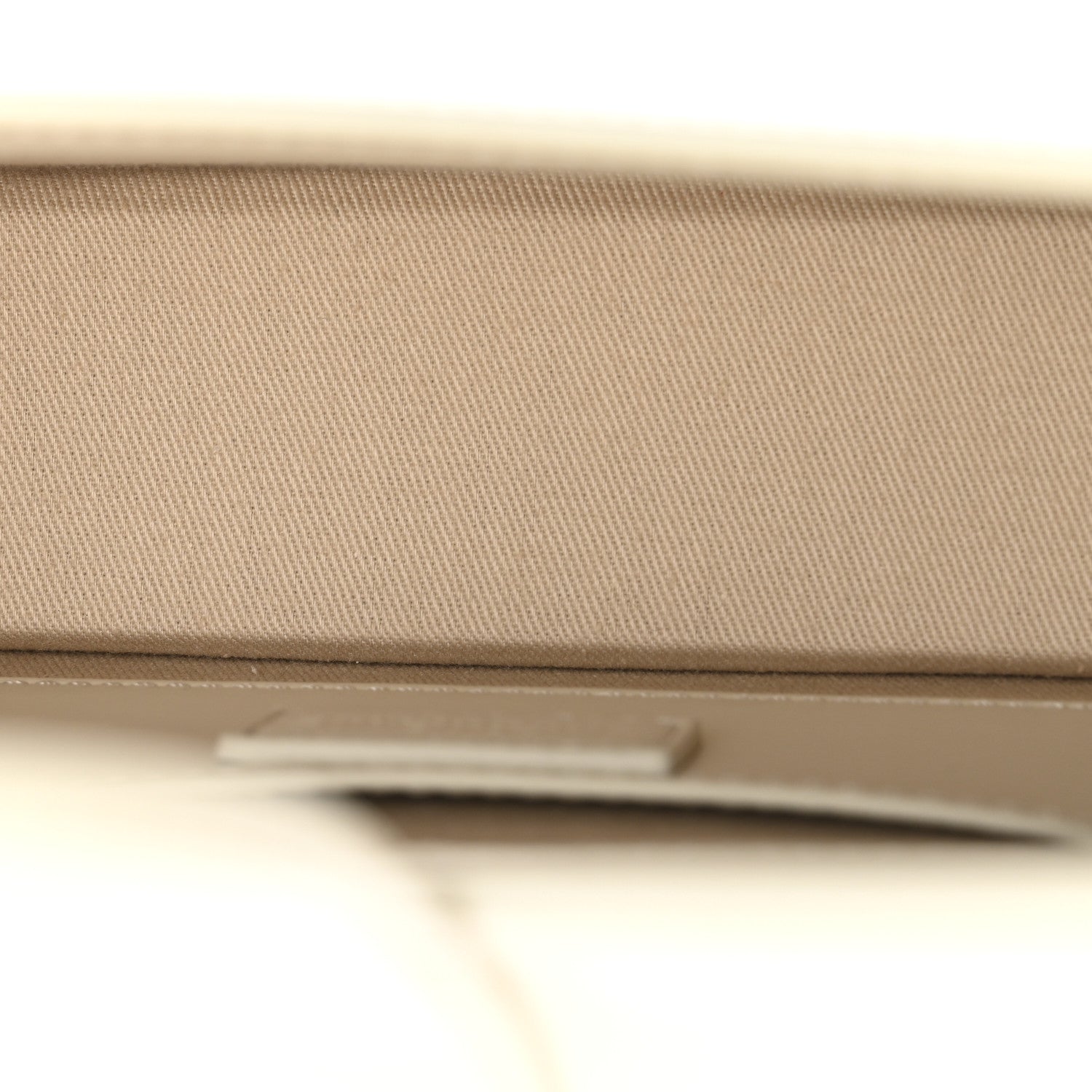 Jacquemus Smooth Calfskin Le Grand Bambino Ivory 5 of 10
