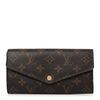 Louis Vuitton Monogram Sarah Wallet NM 1 of 6