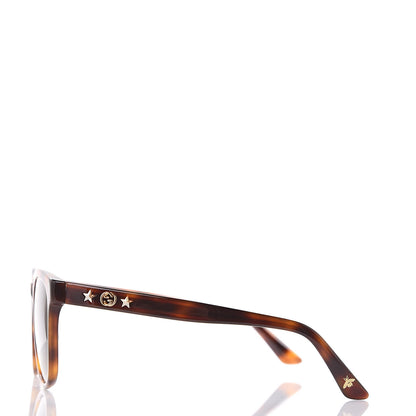 Gucci Round Frame Star Sunglasses GG0232SK Tortoiseshell 2 of 7