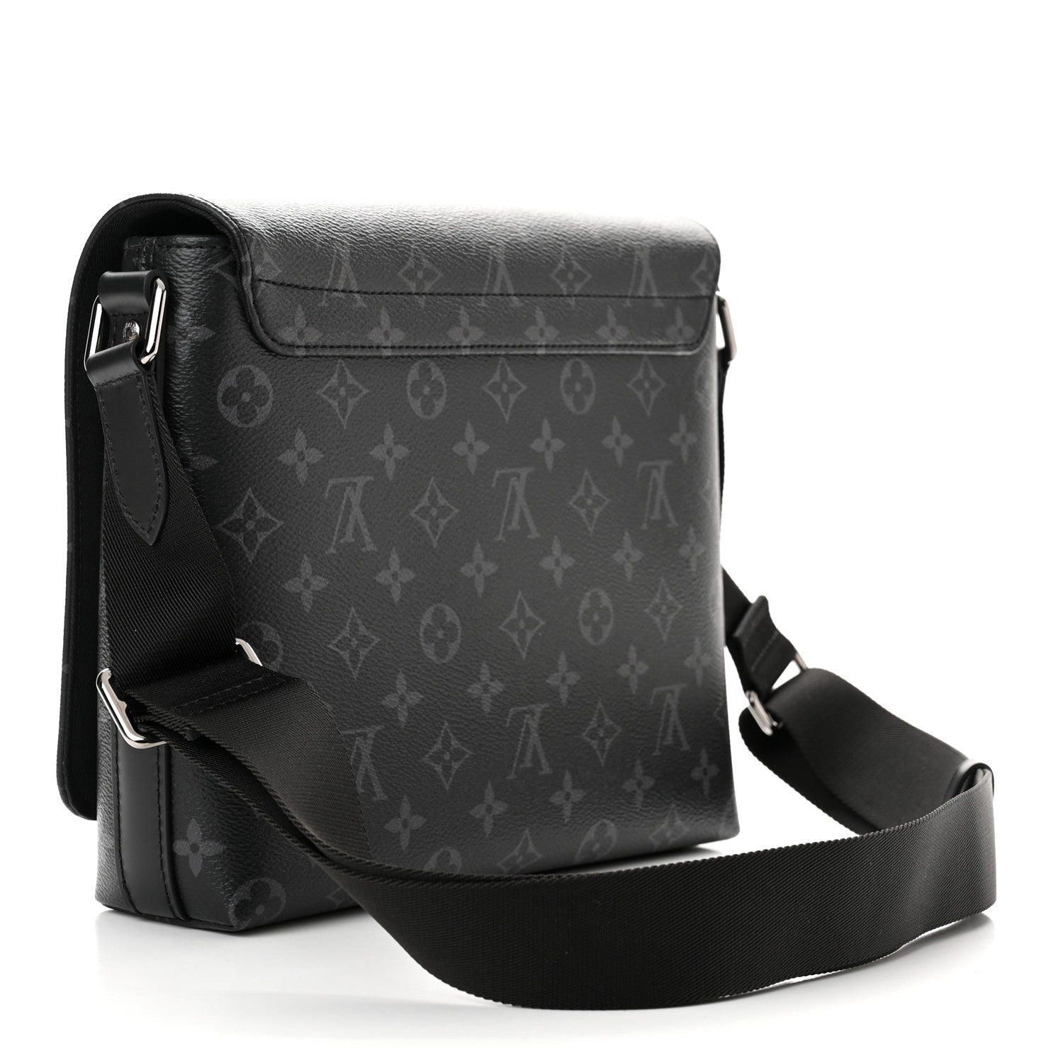 Louis Vuitton Monogram Eclipse District PM Black 3 of 10