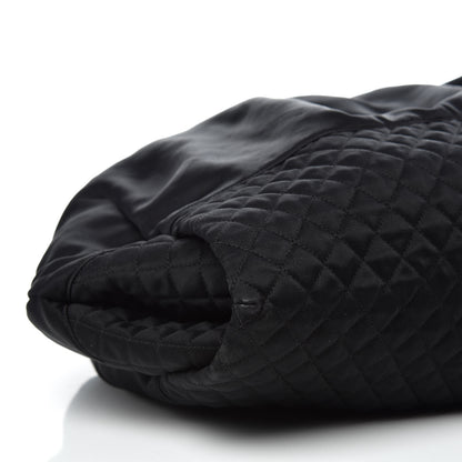 Chanel Satin Melrose Hobo Black 5 of 9