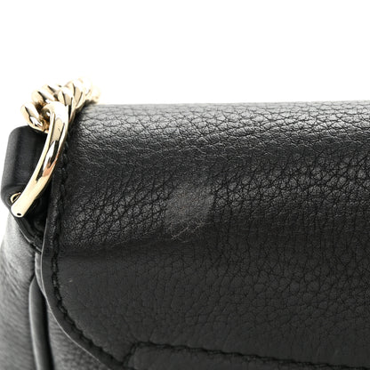 Gucci Pebbled Calfskin Small Soho Flap Crossbody Black 16 of 17