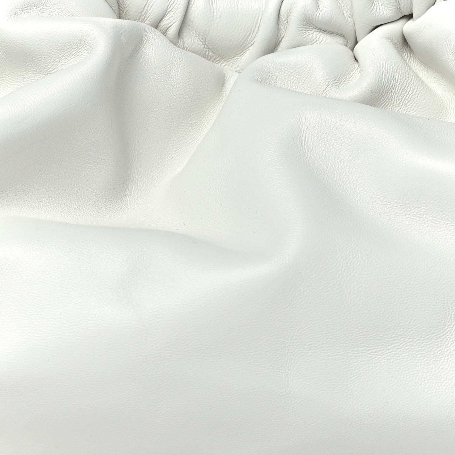 Mansur Gavriel Lambskin Cloud Clutch White 7 of 9