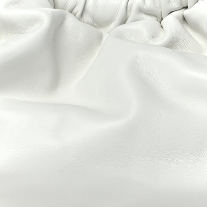 Mansur Gavriel Lambskin Cloud Clutch White 7 of 9
