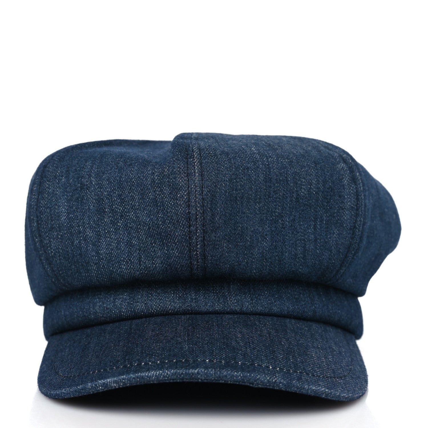 Prada Denim Womens Newsboy Cap M Bleu 2 of 8