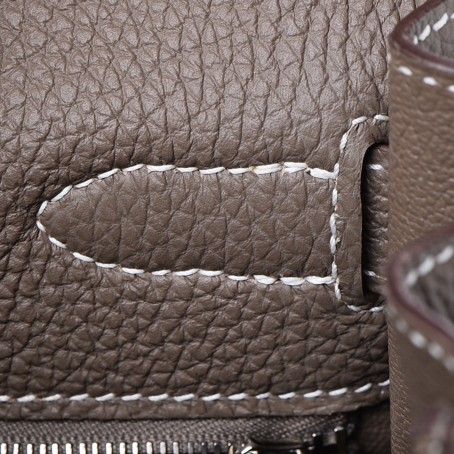 Hermes Togo Kelly Retourne 32 Etoupe 22 of 38