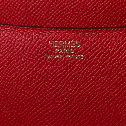 Hermes Epsom Constance 24 Rouge Casaque 14 of 20